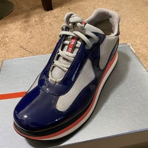 Prada American cup sneaker double sole